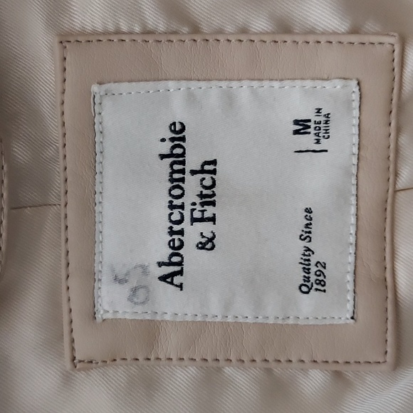 Abercrombie & Fitch Sherpa Moto Jacket - Picture 4 of 6